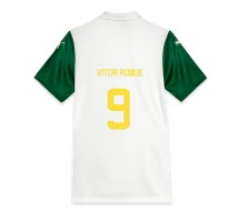 Palmeiras Vitor Roque #9 Koszulka Wyjazdowa 2025-26 Krótki Rękaw